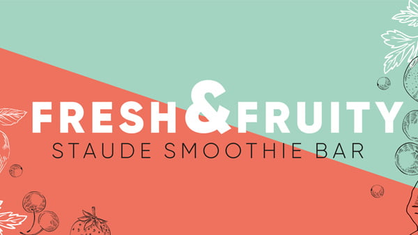 küchen staude infa stand smoothie bar