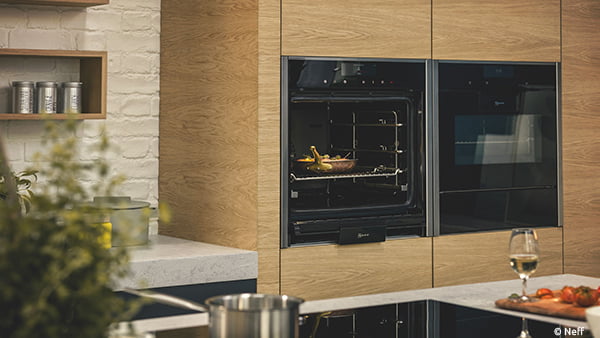 backofen standard größe am beispiel zweier neff einbau backöfen