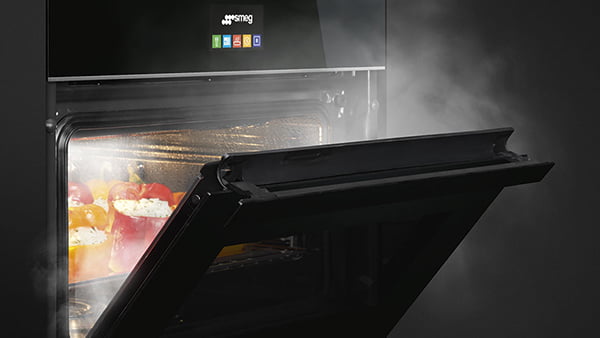 smeg backofen dolce stil novo schwarz