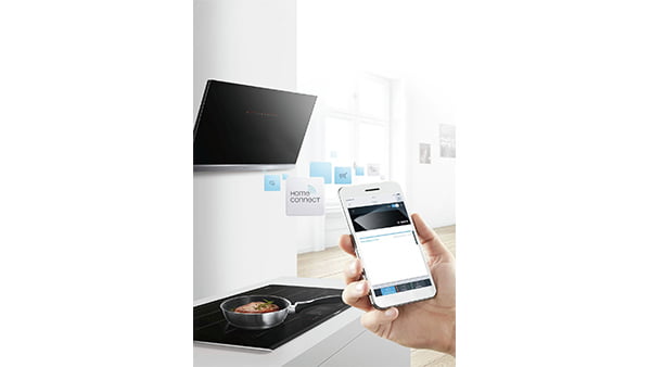 home connect funktionsweise der kochfeld und dunsthauben bedienung via smartphone