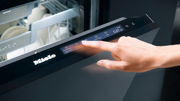 Vollintegrierter Miele Generation 7000 Geschirrspüler mit autodos, powerdisk und touch