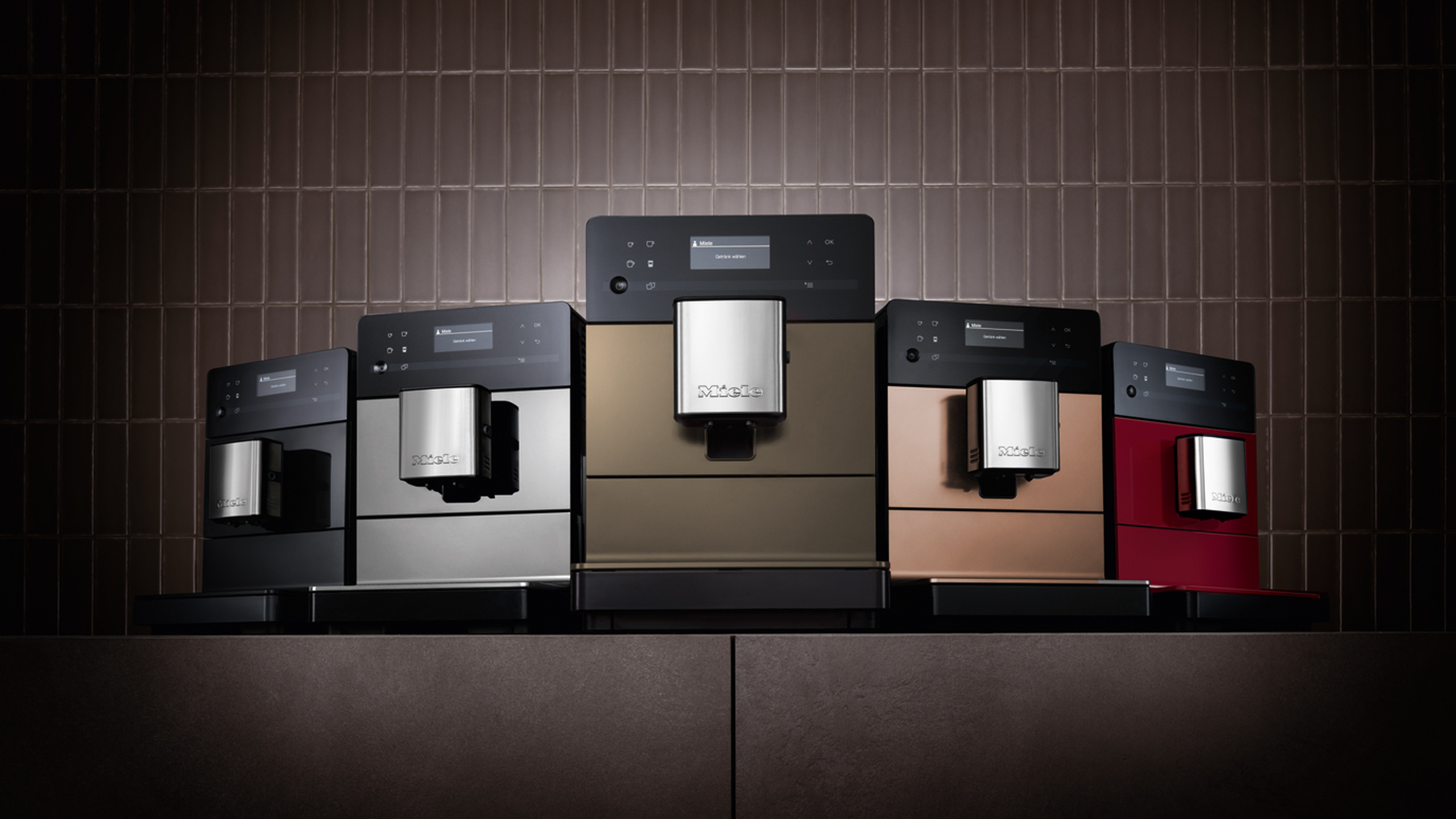 Miele CM5 Silence: Stand-Kaffeevollautomat leiser Staude Technologie mit Küchen – besonders