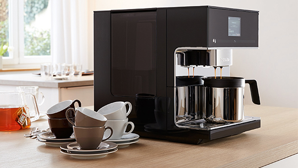 Silence: leiser Küchen Miele mit Stand-Kaffeevollautomat Technologie Staude besonders CM5 –