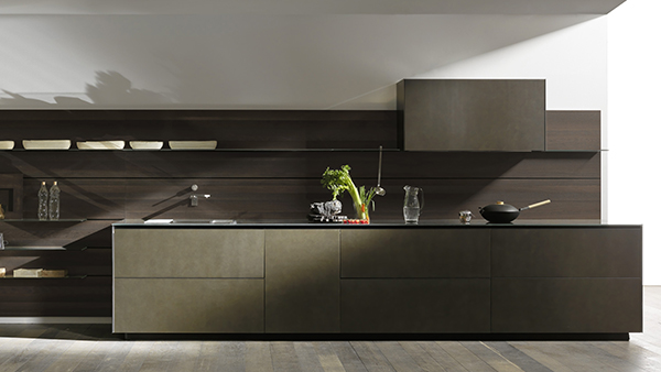 valcucine riciclantica metallic küche