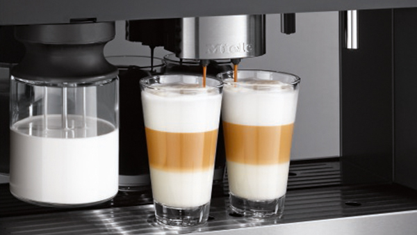Miele Kaffeevollautomat für Latte Macchiato