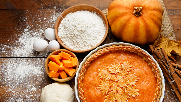 rezept zutaten für einen kürbis kuchen