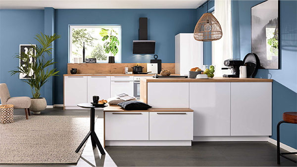 culineo küche mit eck sitzbank in weiß