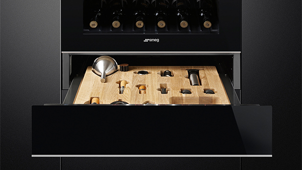 smeg dolce stil novo sommelier schublade