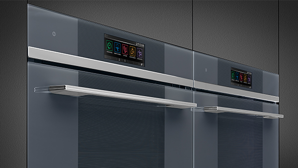 smeg linea backofen display
