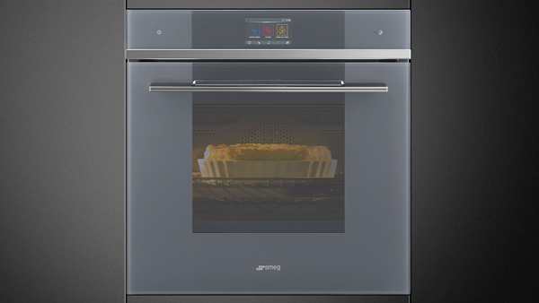 smeg linea backofen in neptune grey