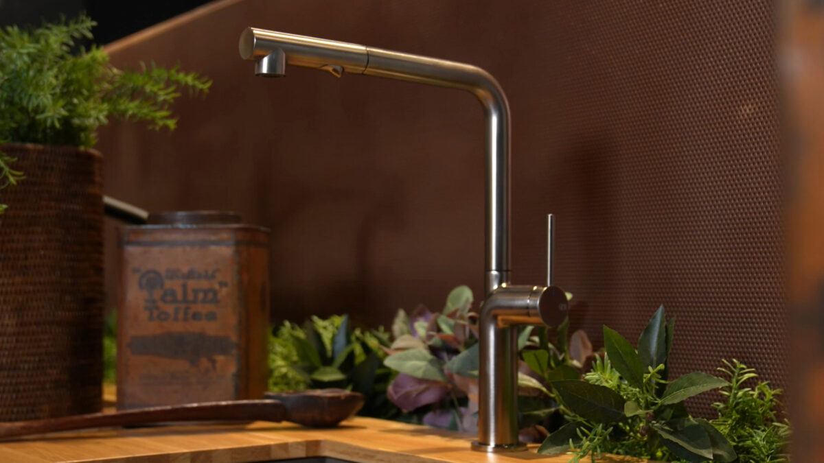 gessi-12 gessi edelstahl armatur in der küche