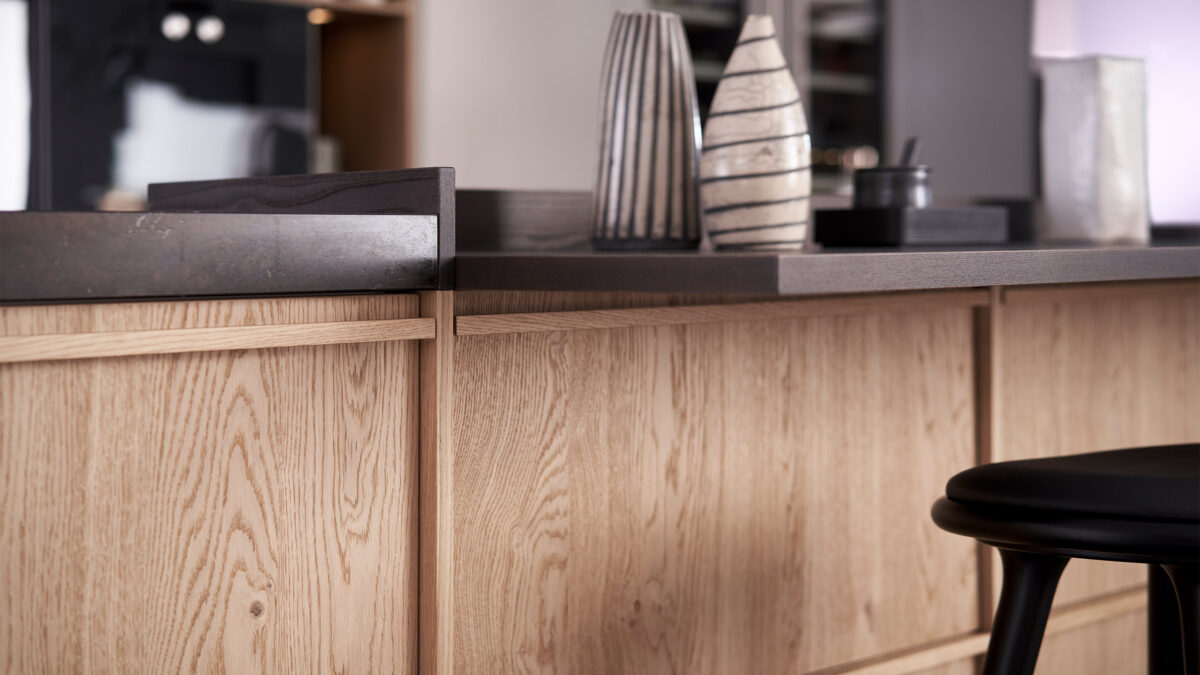 leicht kyoto küchenfront aus holz