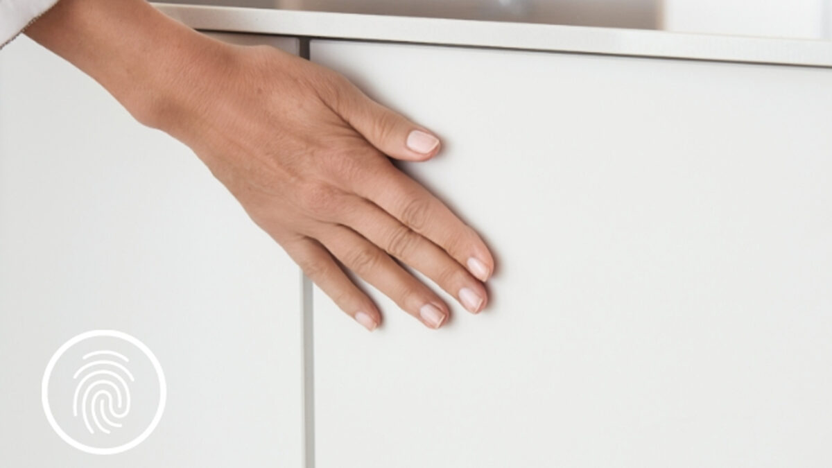 nobilia antifinger print front senso in weiß