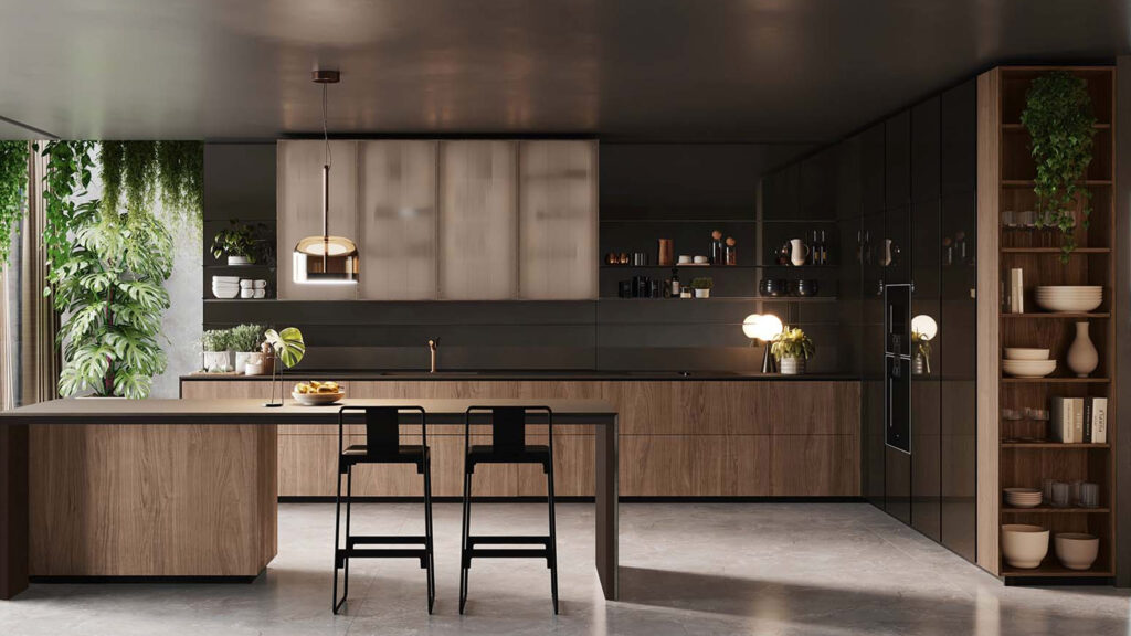 valcucine forma mentis küche aus holz