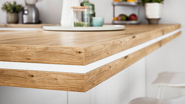 nobilia eiche dekor arbeitsplatte