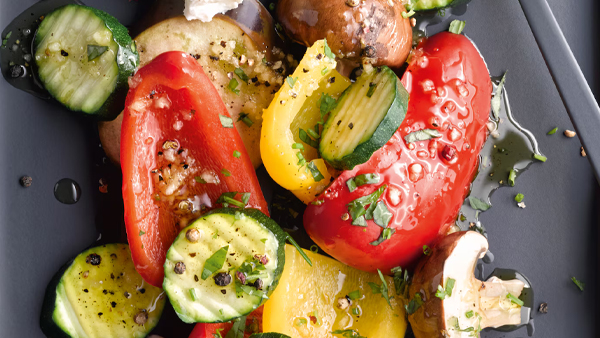 gemüse aus dem dampfgarer