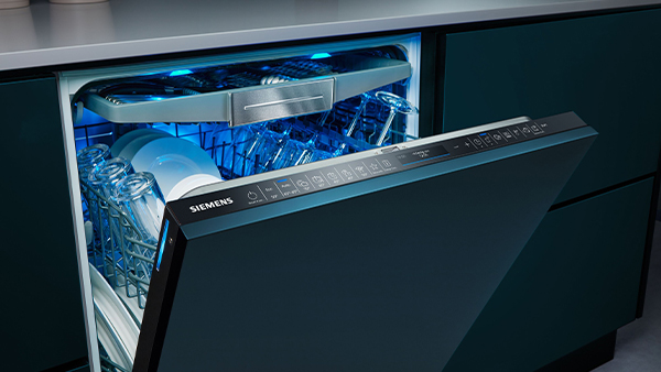 siemens geschirrspüler vollintegriert mit emotionLight licht
