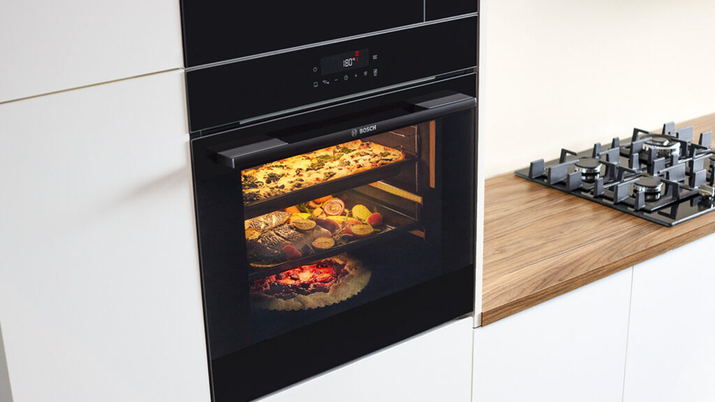 speisen im bosch serie 6 backofen